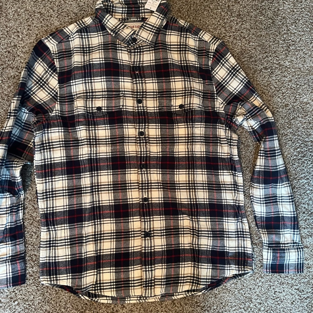Mens American Eagle Flannel